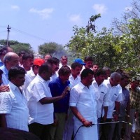 Applying of EM to Rejuvinate Chandrabigai Lake By Our Minister